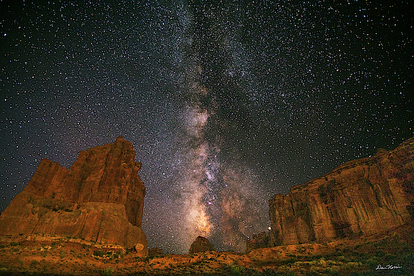 Milky Way at Courthouse Towers by Dan Norris Milky Way at Courthouse Towers by Dan Norris